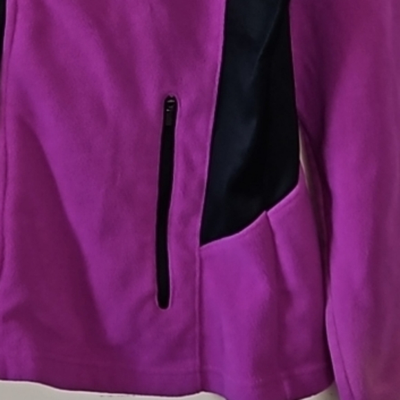 Columbia Fleece Jacket Zip Front Size L - Picture 4 of 10